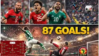 87 INSANE Goals 🔥 AFCON 2025 Group Stage FULL Highlights &ndash; Nigeria & Algeria Perfect, Morocco Stars