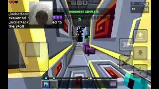 I tried to beat Mob Maze in minecraft