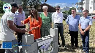 Pose de la 1ère pierre du béguinage pour seniors à Saint-Pierre (La Réunion)