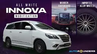Innova Modified by Autorounders | Imported Alloy Wheels | Full car Paint