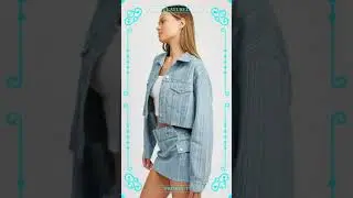 CROPPED DENIM JACKET
