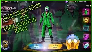 FREEFIRE GREEN CRIMINAL RETURN TO INDIA??😮💚FULL REVIEW IN VIETNAM SERVER 😯