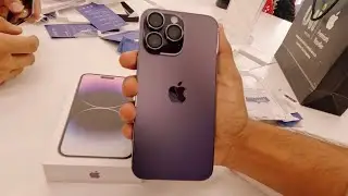 iPhone 14 Pro Max - Deep Purple💜 || Unicorn Apple Store || Purchasing and Unboxing - iPhone || Vlog