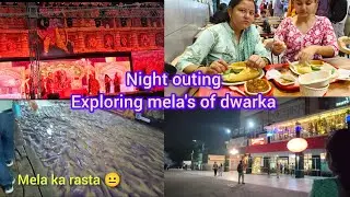 Itni bheed  😱/ worst experience of visiting a fair 🎠🎡/ dwarka sec 10 mela experience 😭