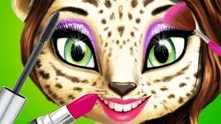 Animal Hair Salon | Maker up Animals - Educational Game Play By TutoTOONS
