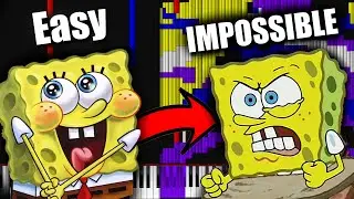 Grass Skirt Chase SpongeBob Theme, but it gets harder