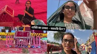 Navratri Day 7 Vlog &ndash; Embracing the Fierce Grace of Maa Kalaratri! 🔥💃