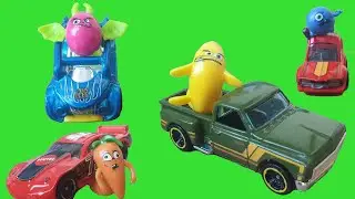 CARS TOYS, VEGETABLES AND FRUITS / GREAT AND SAFE FUN / NO ADS