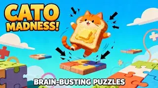 🐱🍞 BREAKING GRAVITY WITH A CAT?! CATO Puzzle Platformer Madness 🐱