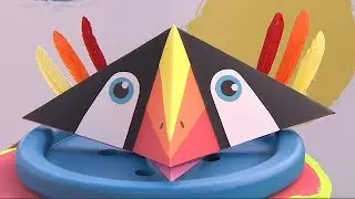 Brilliant Beaky Bird 🐦 | Mister Maker