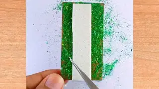 Nigeria  Glitter Art tutorial | Love Palestine Glitter Art | أحب رسم فلسطين بسهولة | رسم علم فلسطين