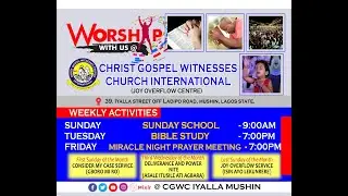 THANKSGIVING SERVICE 2025