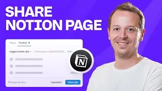 Share Notion Page Publicly