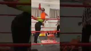 Getting Rock Bottom on the Chair #entertainment #mrb #live #wrestling