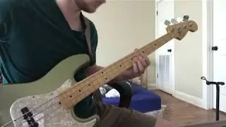 Joe Dart (vulfpeck) style bass lick with lesson
