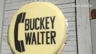 Only in Boonville: Bucky Walter is boontling for phone booth.
