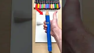 Рисунок, но карандаш ОГРОМНЫЙ! 😱