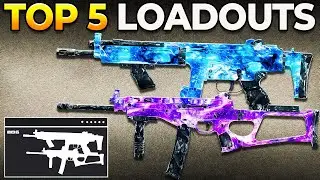 *NEW* TOP 5 META SMG LOADOUTS in WARZONE SEASON 5! 👑