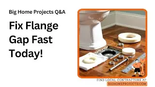 Flange Extender Versus Jumbo Wax Ring Repair Tips