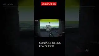CONSOLE NEEDS FOV SLIDER #gaming #callofduty #warzone #cod #shorts #freefire #wtf #slider #now #plz