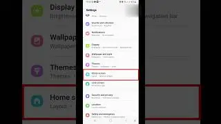 Master Your Samsung Mobile: Enable App Screen Button on Home Screen | #shorts