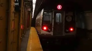 BMT 4th Avenue Line: R160A-2/R160B Alstom/Siemens (R) Train + R68 (W) Train @ Court Street