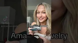 Примерка ювелирных изделий Amazon #ювелирныеизделия #примерка #amazon #amazonfinds #amazonjewelry