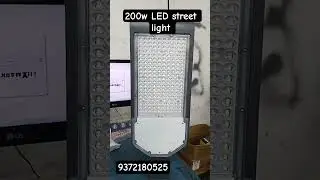 200 w LED street light available #youtube #updeledkepreprationkasekre #ledfloodlights #sportslight
