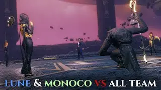 TRAITORS? (Lune & Monoco vs All Team)  — No hit, NG+5, Health x20, Perfect Parries