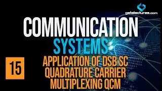 Communication System 15 Application of DSB SC Quadrature Carrier Multiplexing QCM