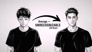 30 Days to UNRECOGNIZABLE  Male Glow Up & Self Transformation