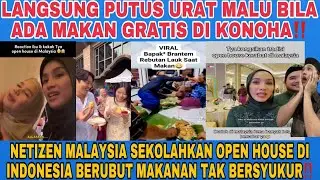 BEDAH ADAB OPEN HOUSE MALAYSIA VS INDONESIA BEREBUT MAKANAN GRATIS‼️