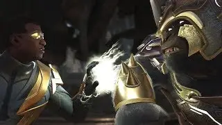 Injustice 2 : Black Lightning Vs Gorilla Grodd - All Intro/Outro, Clash Dialogues, Super Moves
