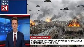 1 Minute Ago: Russian Oreshnik Missile Strikes Kyiv Again | SU-34 Drops FAB-3000 Bomb