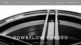 PDW FLOWFORGED FF104 FLOW FORMING WHEELS