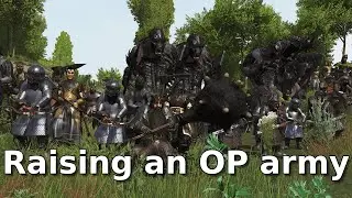 Let's train an elite army of elves and dwarves on Middle Earth in Mount and Blade 2: Bannerlord