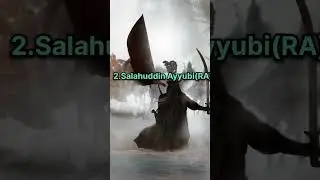 Top 5 muslim warriors (part 2) #youtubeshorts #islamicvideos #shorts #deen #islam #viral