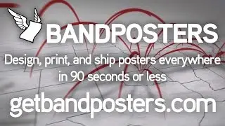 Bandposters - Design, print, and ship posters everywhere