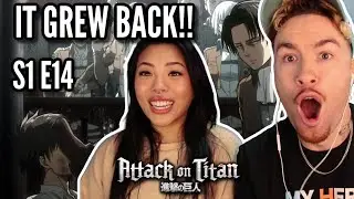 Eren Is Changing! | Attack on Titan Reaction S1 Ep 14