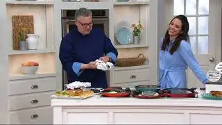 Cook's Essentials Stainless Steel Set of 3 Round Chef Presses on QVC