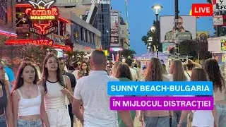 🔴LIVE din SUNNY BEACH🇧🇬 BULGARIA- HAI LA MARE ! ASTĂZI 26 IUNIE 2025 ÎN MIJLOCUL DISTRACȚIEI