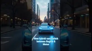 How hybrid cars(EV) switch between Engine & Motor?