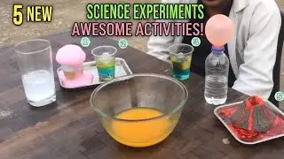 5 Amazing Science Experiments | Experiment in Hindi 