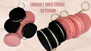 [Tutorial] Crochet Easy Oreo Cookie Biscuit for Beginners
