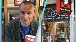 Bezoek aan Michael Minneboo en Henk Comics in Amsterdam