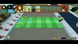 Hybrid plants vs undead in roblox. 