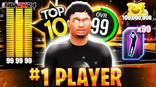 I PLAYED WITH THE #1 RANKED TOP 10 ON NBA 2K24 AND HE DID THIS...