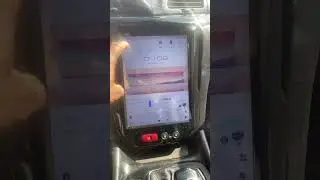 2011 Maserati Grandturismo convertible Android radio upgrade.