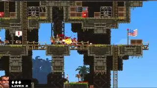 Let's Play Broforce [ 2 ] All Dem Bros!