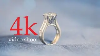 diamond ring / diamond ring 4k shoot /4k video/ product shoot / ring video shoot
